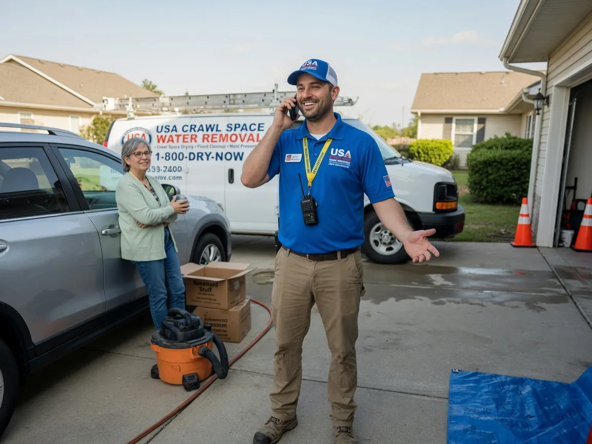 Crawl Space Water Removal Sidney, TX FAQs